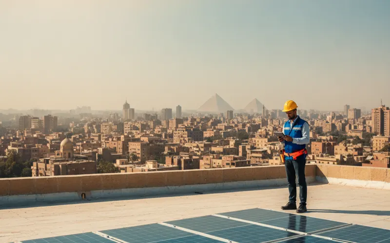 فريق شمس الوادي أثناء العمل